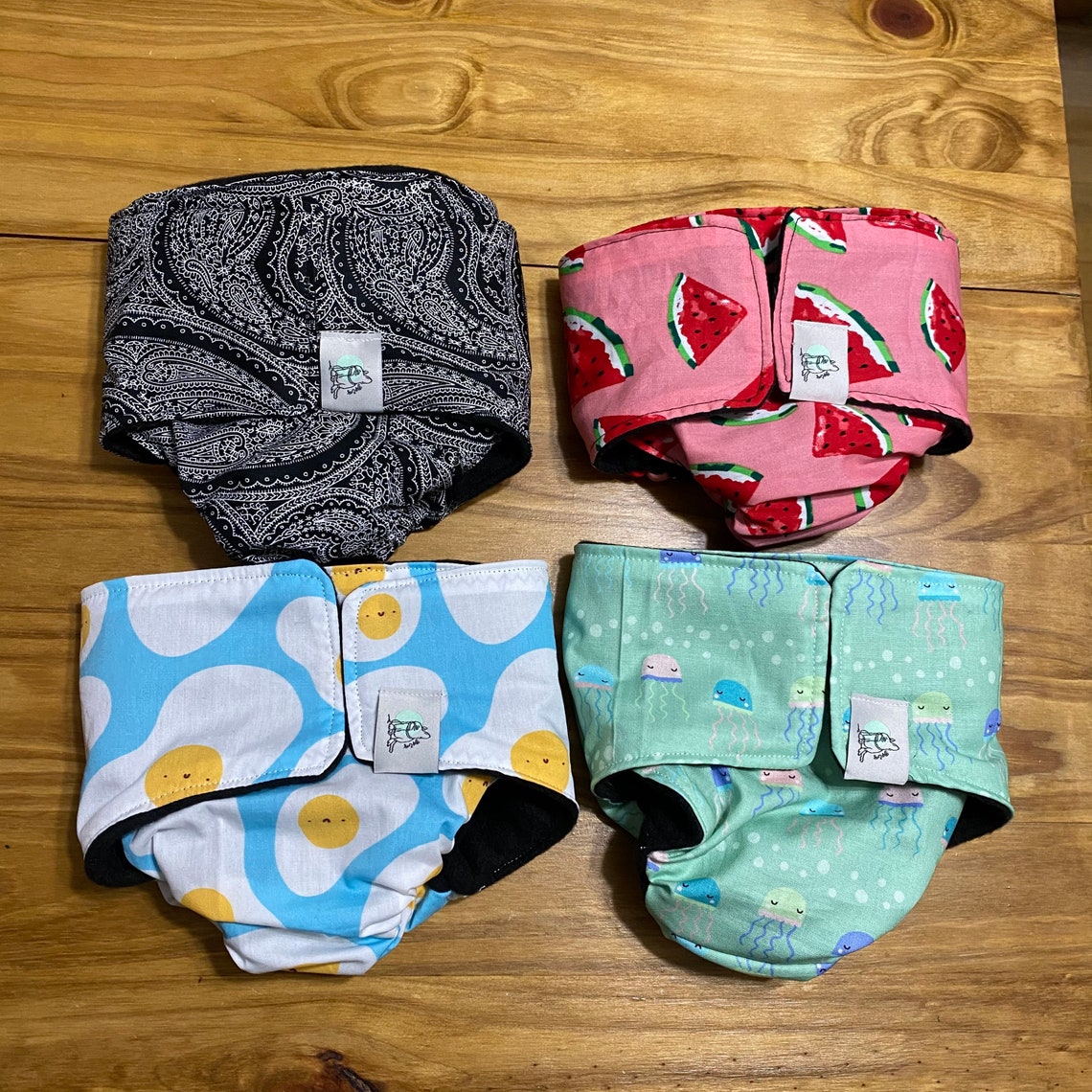 French bulldog diapers female heat purpose/ couche Etsy