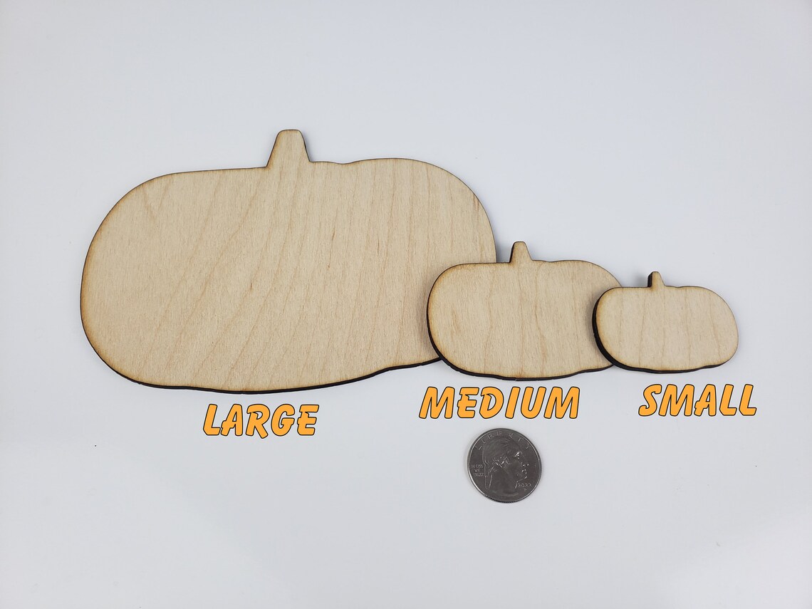 Large Halloween Wood Shape Wood Cutouts, Halloween Craft Blanks. Etsy