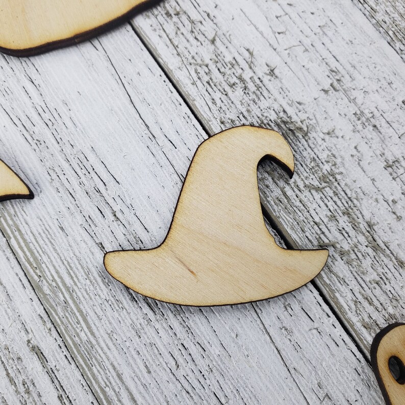 Large Halloween Wood Shape Wood Cutouts, Halloween Craft Blanks. Etsy