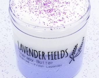 Lavender Fields Aromatherapy Butter Slime, Scented, Very Soft and Stretchy