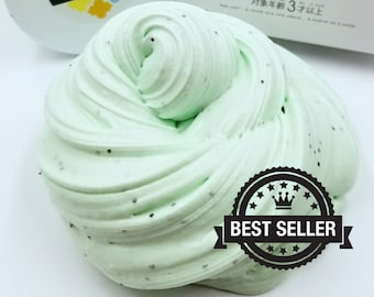 Slime - Choco Mint Whip Butter Slime, Scented, Very Soft and Stretchy