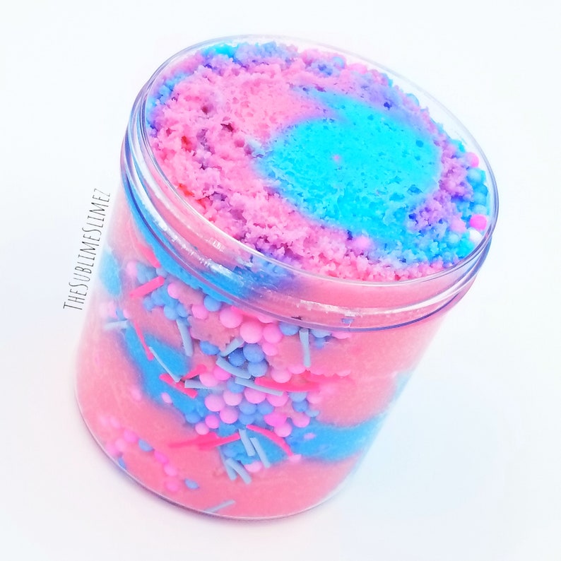 Bubble Gum Ice Cream Cloud Slime, Drizzly and Fluffy, Scented image 9