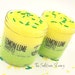 Lemon Lime Shaved Ice Slime, Snow Fizz Slime, Scented