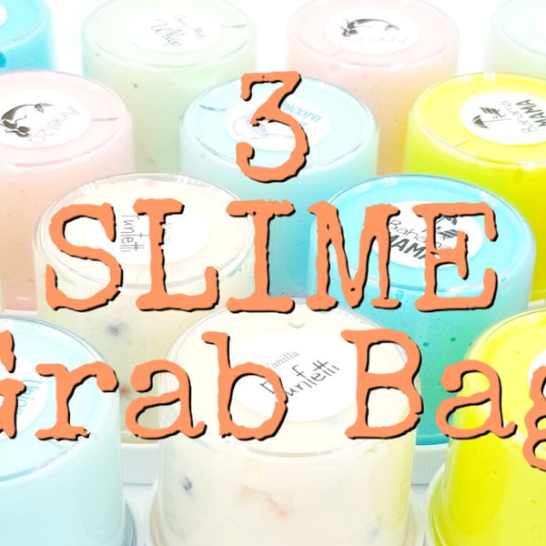 Three Slime Grab Bag