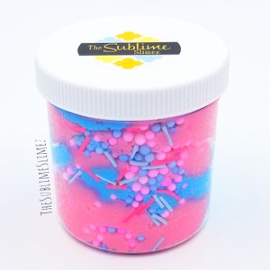 Bubble Gum Ice Cream Cloud Slime, Drizzly and Fluffy, Scented image 10