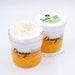 Orange and Cream, Layered DIY Clay and Snow Fizz Slime, Scented