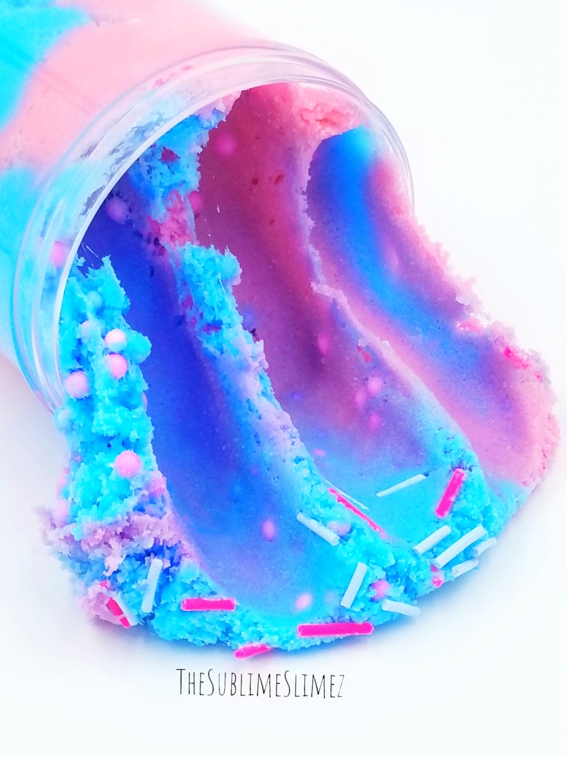 Bubble Gum Ice Cream Cloud Slime, Drizzly and Fluffy, Scented image 6