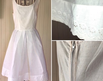 Steam-Punk-Victorian-Edwardian-Cosplay-LONG TIERED COTTON PETTICOAT All Sizes