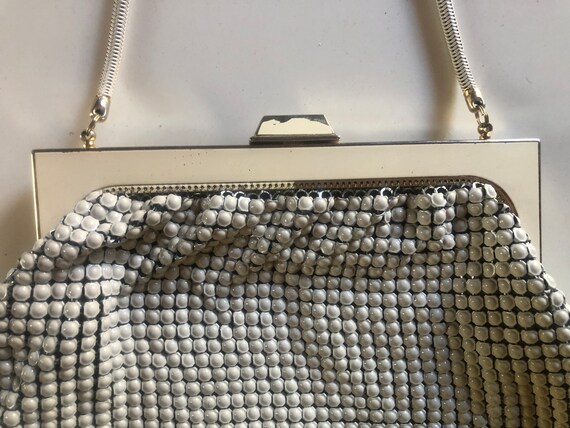 White Glomesh Handbag Park Lane Bag Evening Bag Etsy Australia