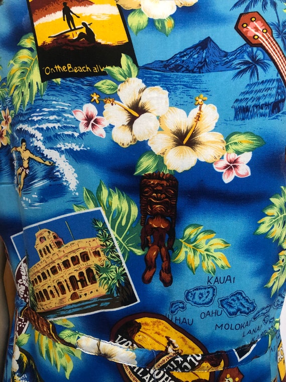 Cotton beach dress, Hawaiian dress, summer Hawaii… - image 7