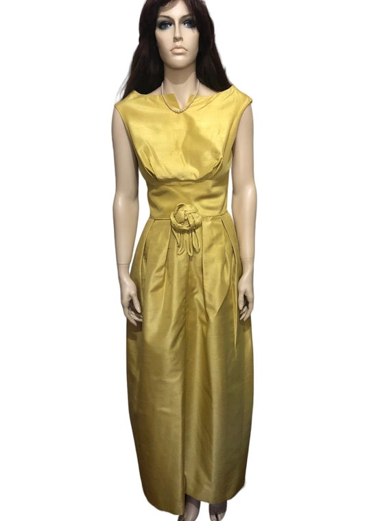Gold Vintage Gown, Camille Lee Evening Dress, 1960s Vintage Gold Gown, Vintage Gold Evening Dress - Etsy Israel Gold Vintage Gown, Camille Lee Evening Dress, 1960s Vintage Gold Gown, Vintage Gold Evening Dress - Etsy Israel