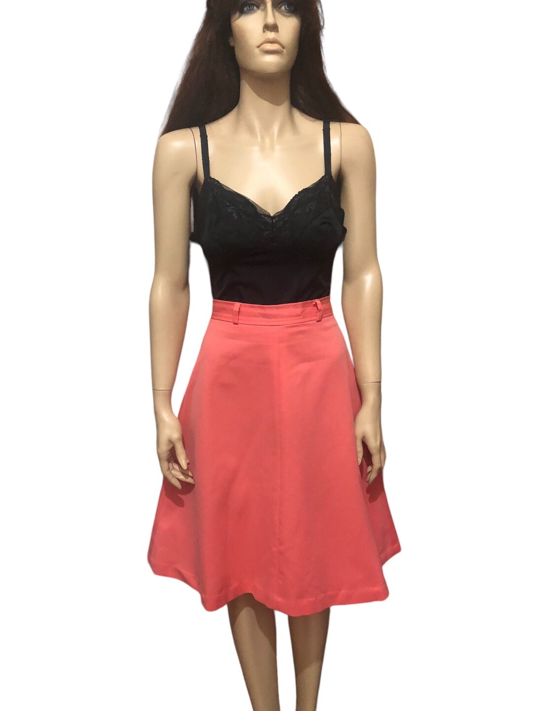 70’s A-Line Blue Skirt
