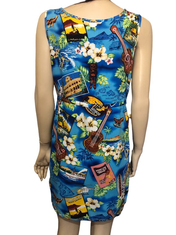 Cotton beach dress, Hawaiian dress, summer Hawaii… - image 6