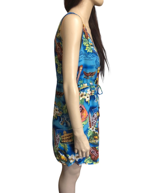 Cotton beach dress, Hawaiian dress, summer Hawaii… - image 5