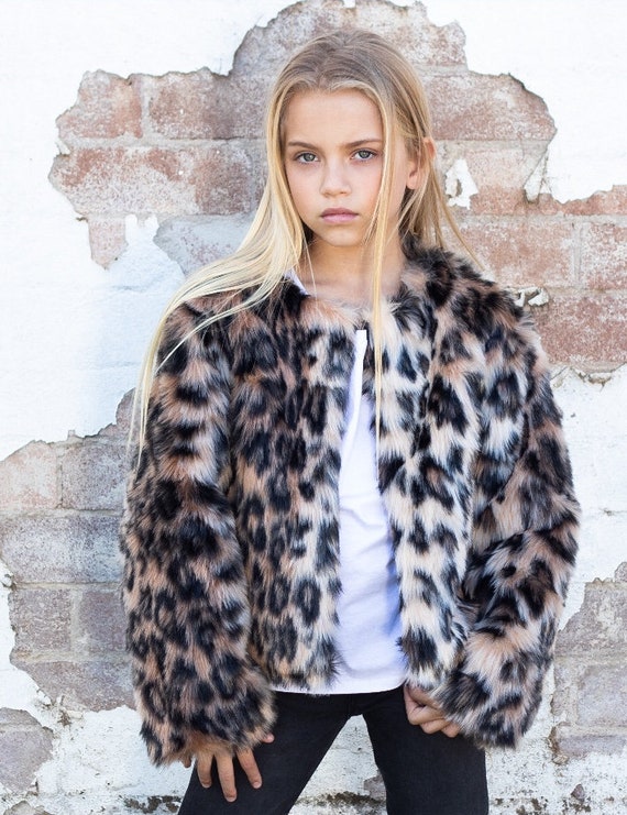 kids fur coat