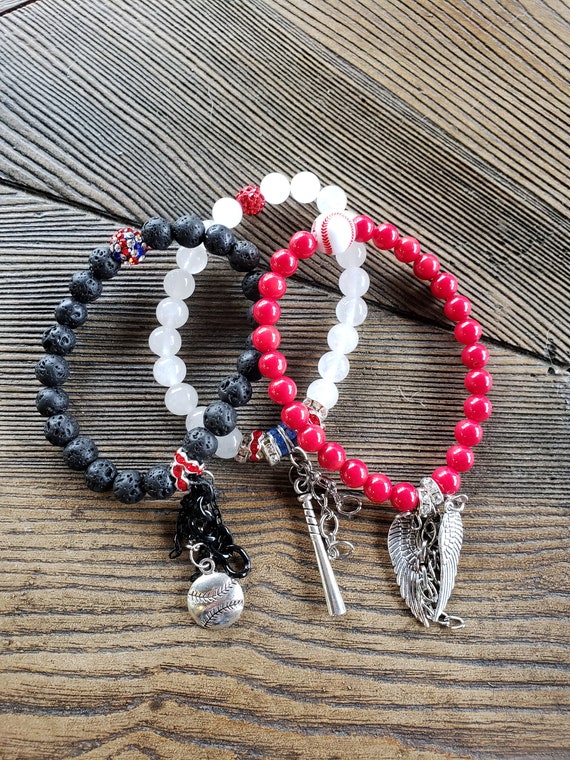 Custom Baseball Bracelet
