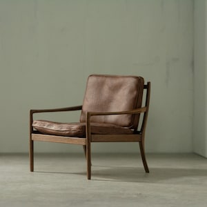 Scandinavian armchair 2 1:6 scale - Furniture miniatures, BJD, roombox, vintage dollhouse, ooak doll