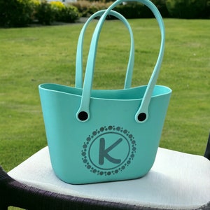 Personalized Monogram Tote Bag | Personalized Graduation Gift | Personalized Beach Bag | Personalized Tote Bag | Waterproof Tote Bag