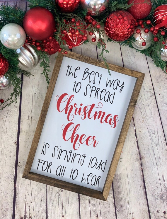 The Best Way to Spread Christmas Cheer Elf Movie Quotes - Etsy New ...