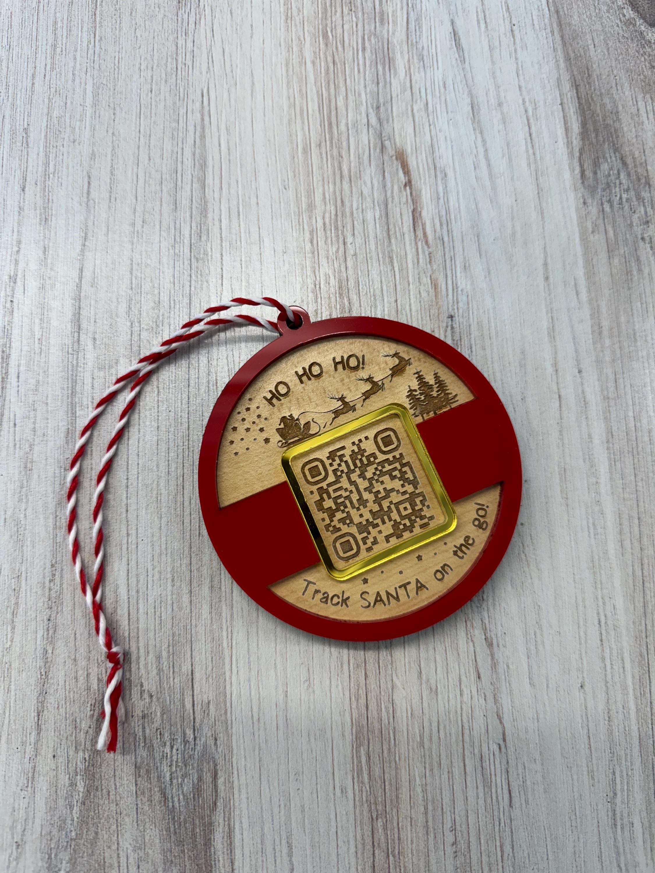 Santa Tracking Ornaments | Christmas Tree Ornament | Santa Tracker ...