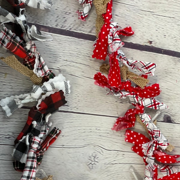 Pre Lit Christmas Garland Etsy
