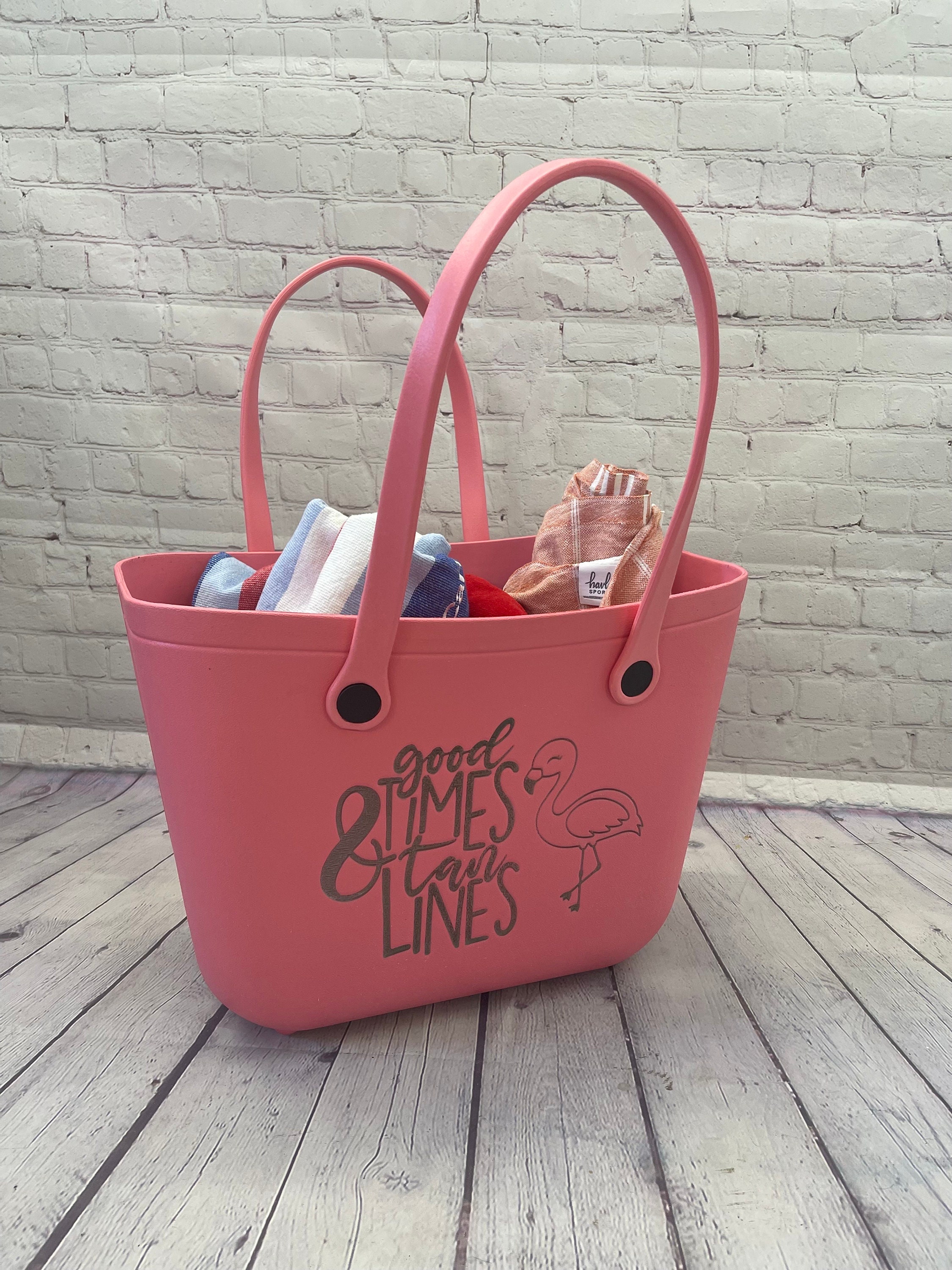 Large Personalized Tote Bag | Personalized Beach Bag | Personalized Tote Bag | Waterproof Tote Bag | Extra Large Engraved Beach Bag