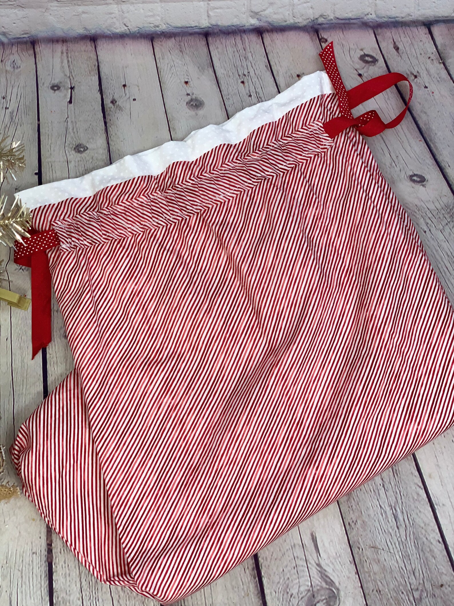 Extra Large Reusable Christmas Gift Bag Santa Bag Reusable Etsy