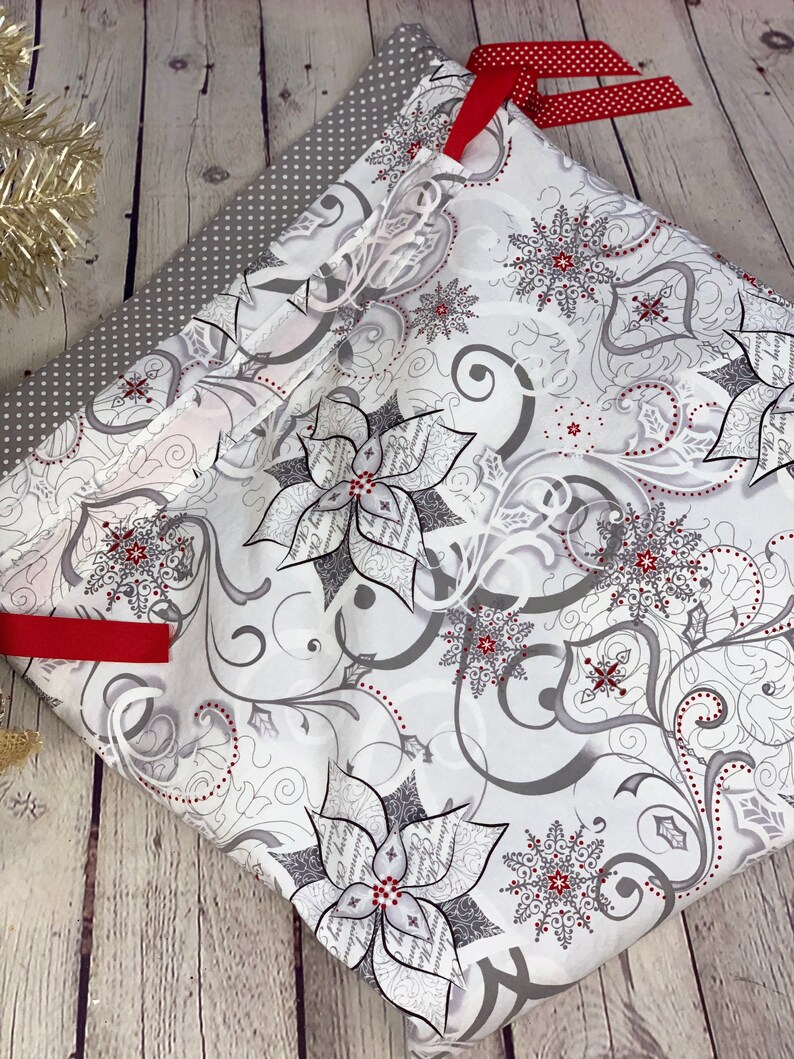 Extra Large Reusable Christmas Gift Bag Santa Bag Reusable Etsy