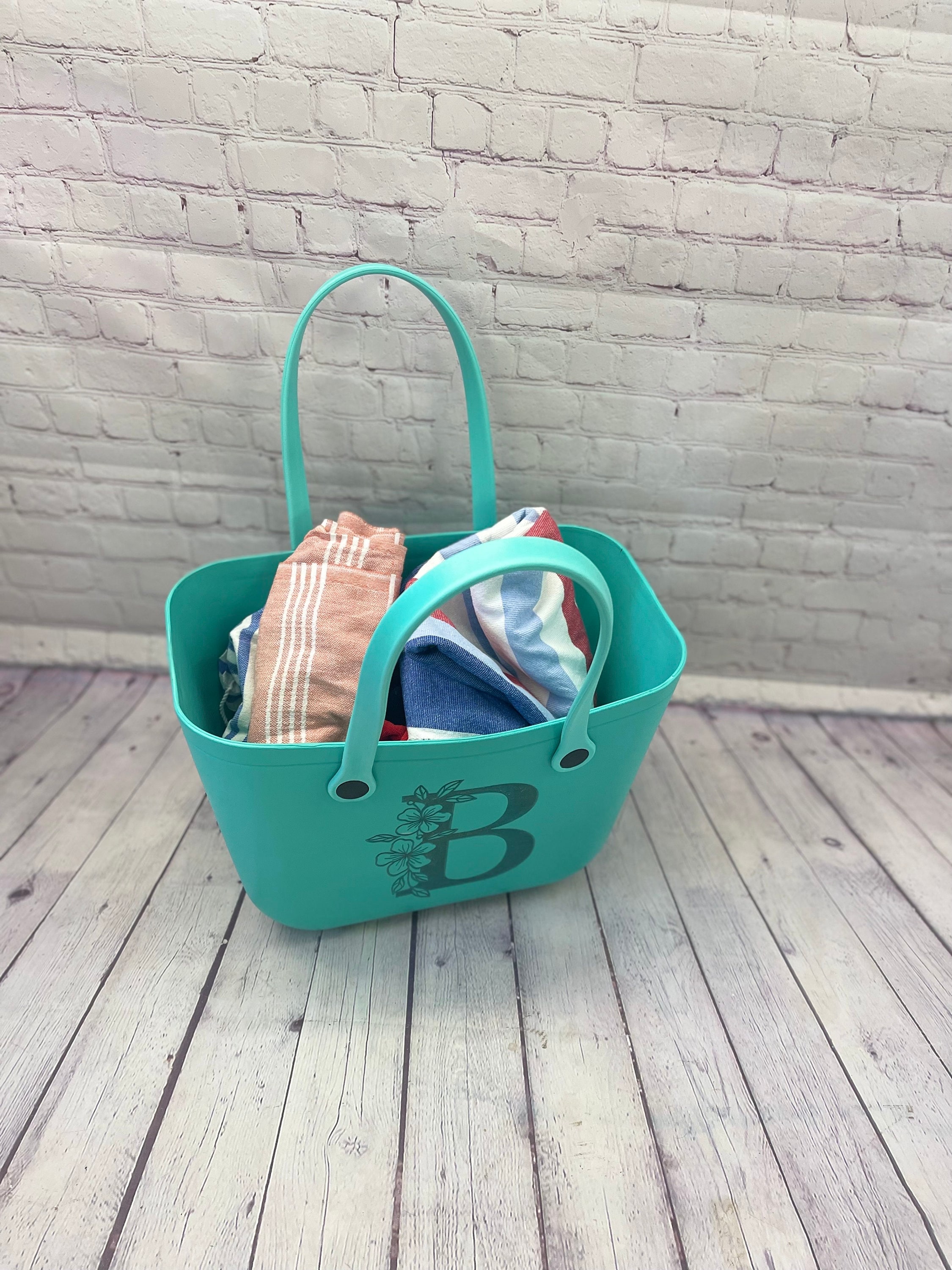 Large Personalized Tote Bag | Personalized Beach Bag | Personalized Tote Bag | Waterproof Tote Bag | Extra Large Engraved Beach Bag
