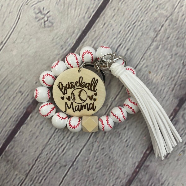 Baseball Keychain Etsy
