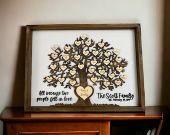 Family Tree | Family Tree of Life | Family History Tree | Anniversary Gift | Grandparent Gift