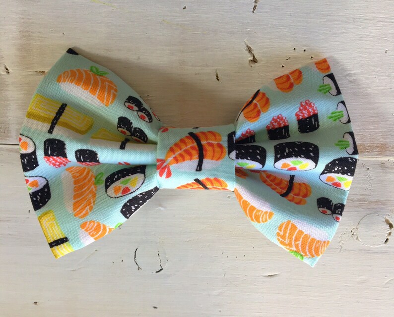Sushi Dog Bow Tie