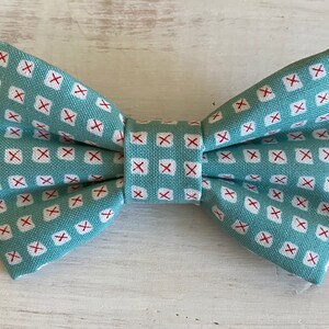 Mint Color Dog Bow Tie