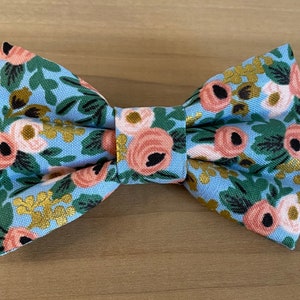 Rose Dog Bow Tie