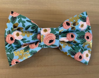 Rose Dog Bow Tie