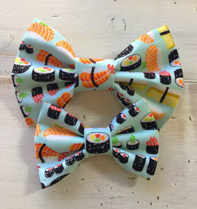 Sushi Dog Bow Tie