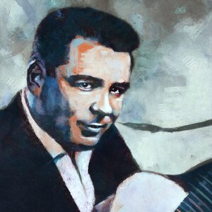 El estampado giclee Big Bopper 13x19
