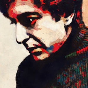 Leonard Cohen 13x19 giclee print