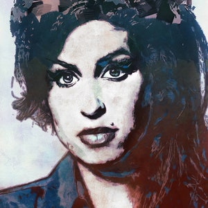 Amy Winehouse 13x19 impresión giclee