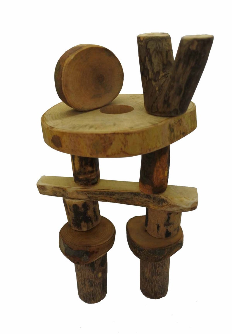 Woodblocks. 24 Handmade and Handcrafted Wooden Blocks Waldorf Etsy