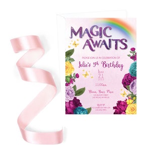 Encanto Inspired birthday Invitation, Printable, Customizable