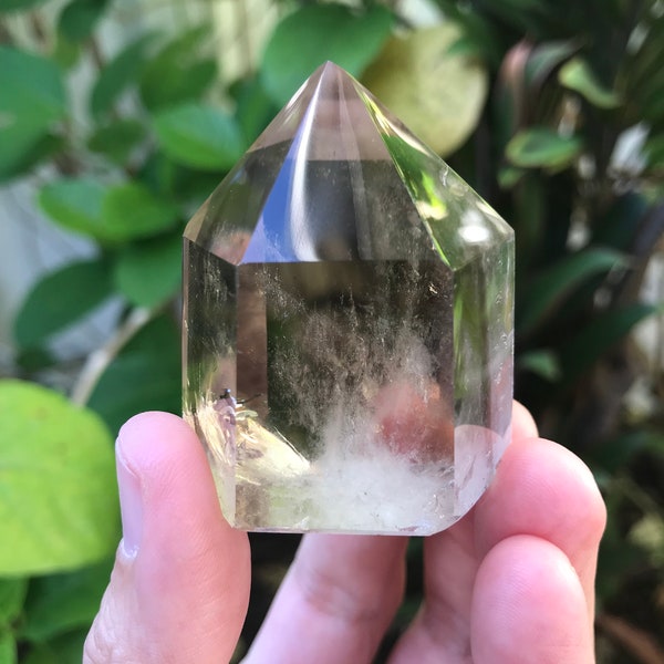 Smoky Quartz point from Madagascar