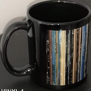 Music Vinyl Records Lovers Record Collector Gifts 11oz Tea Cup Coffee Mug