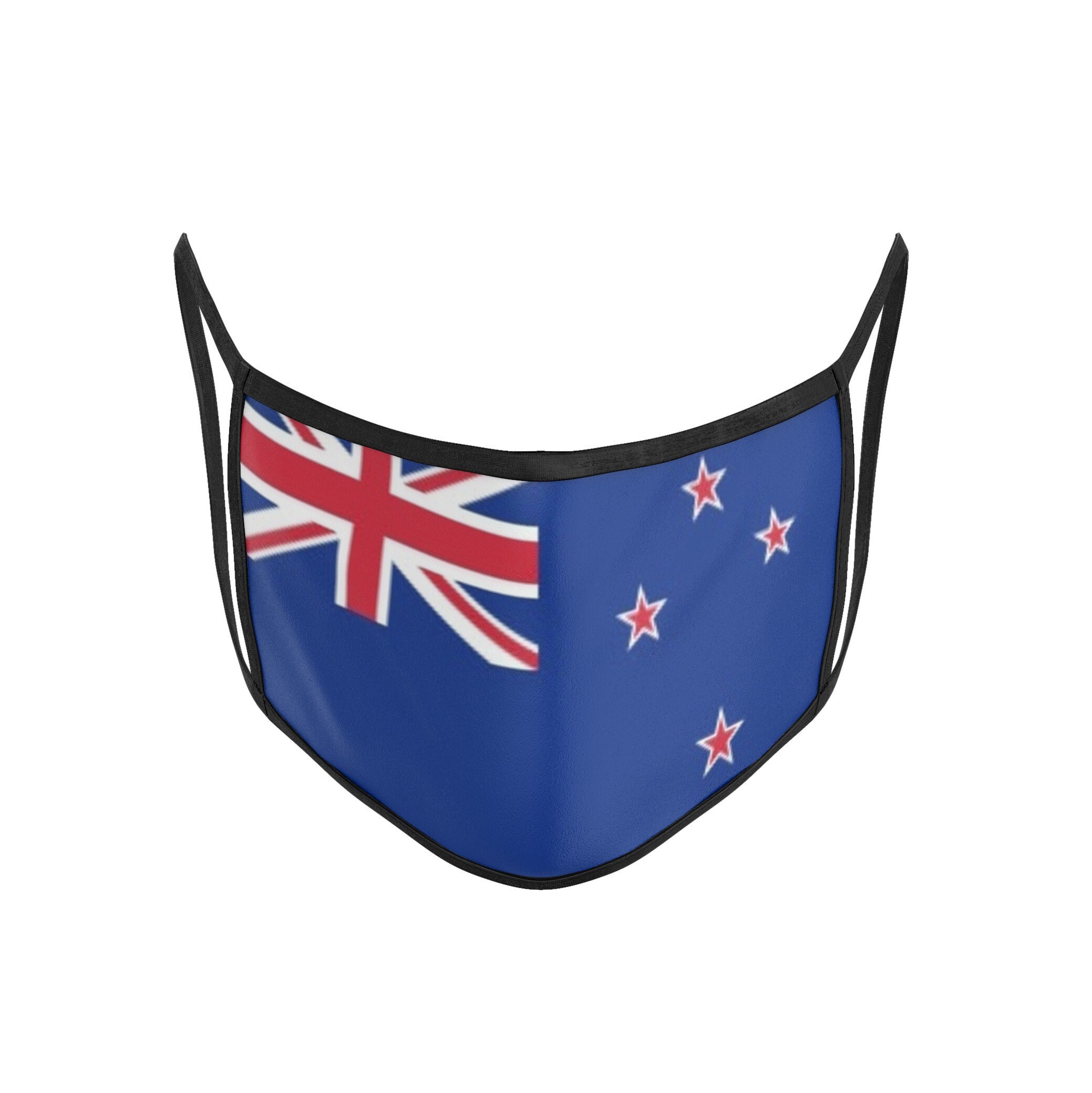 Face Masks New Zealand Flag New Zealander 100 Polyester Small Etsy
