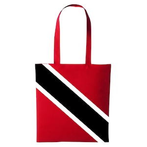 Trinidad And Tobago Caribbean Trini Flag Tote Shopping Bag