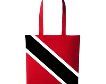Trinidad And Tobago Caribbean Trini Flag Tote Shopping Bag