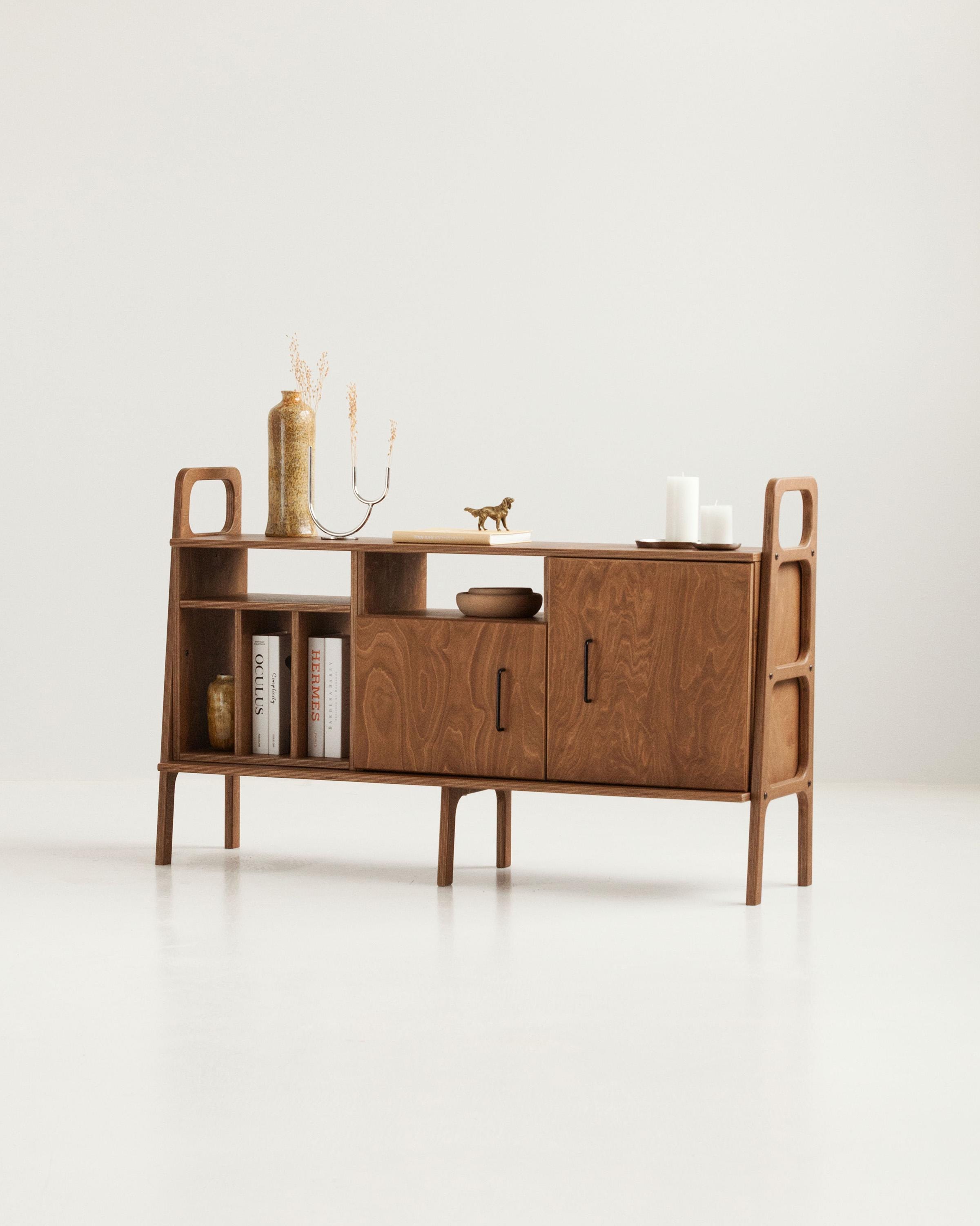 Crédence Mid-Century | Buffet Large - De Rangement Pour Buffet