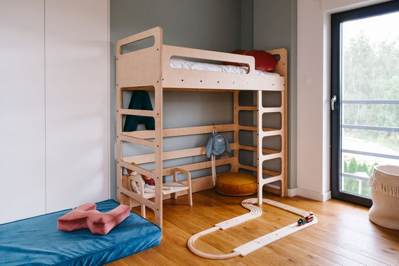 Bunk Bed Kids Beds Storage, Toddler Bunk Bed With Storage