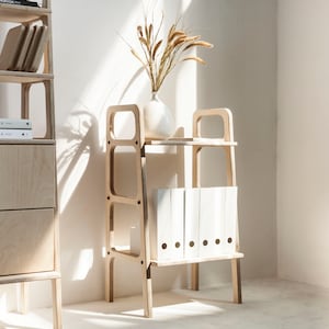Home Office, Scandinavian Bookcase, japandi, Scan Bookcase, Mid Century Modern Bookcase, Walnut bookcase, Minimalist Bookshelf
