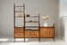 Modular wall shelving, Scandinavian Bookshelf, Mid Century Bookcase, Entertainment center with bookcases, Danish modern bookcase 